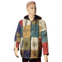 unisex-cotton-jacket-with-artistic-patch-stamps-of-spiritual-symbols